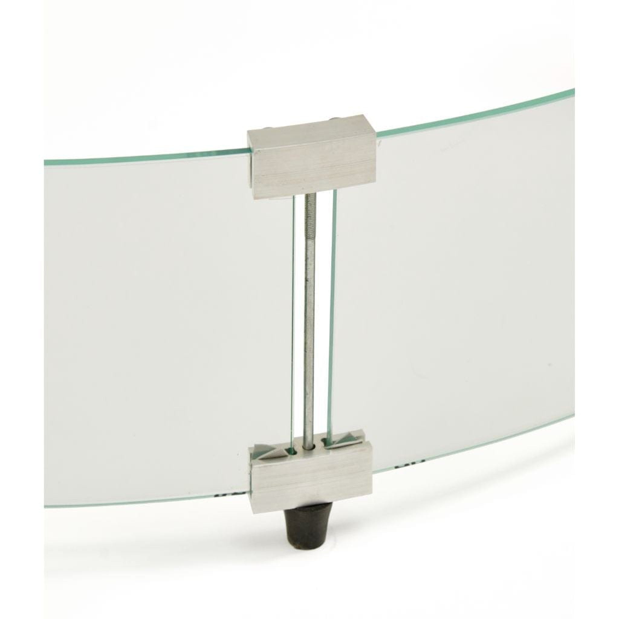 The Outdoor GreatRoom Company 30" Round Glass Wind Guard with Stainless Steel Hardware