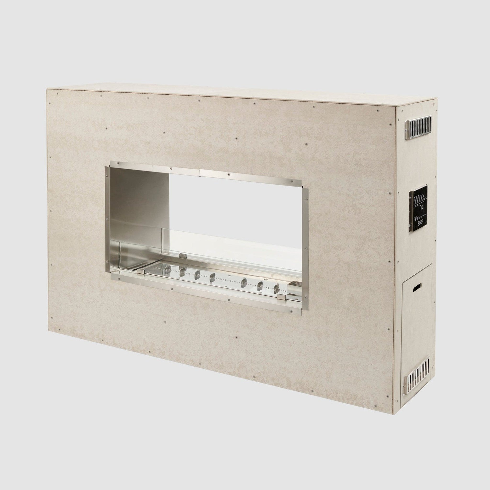 The Outdoor GreatRoom Company 40" See-Through Ready-to-Finish Gas Fireplace with Direct Spark Ignition