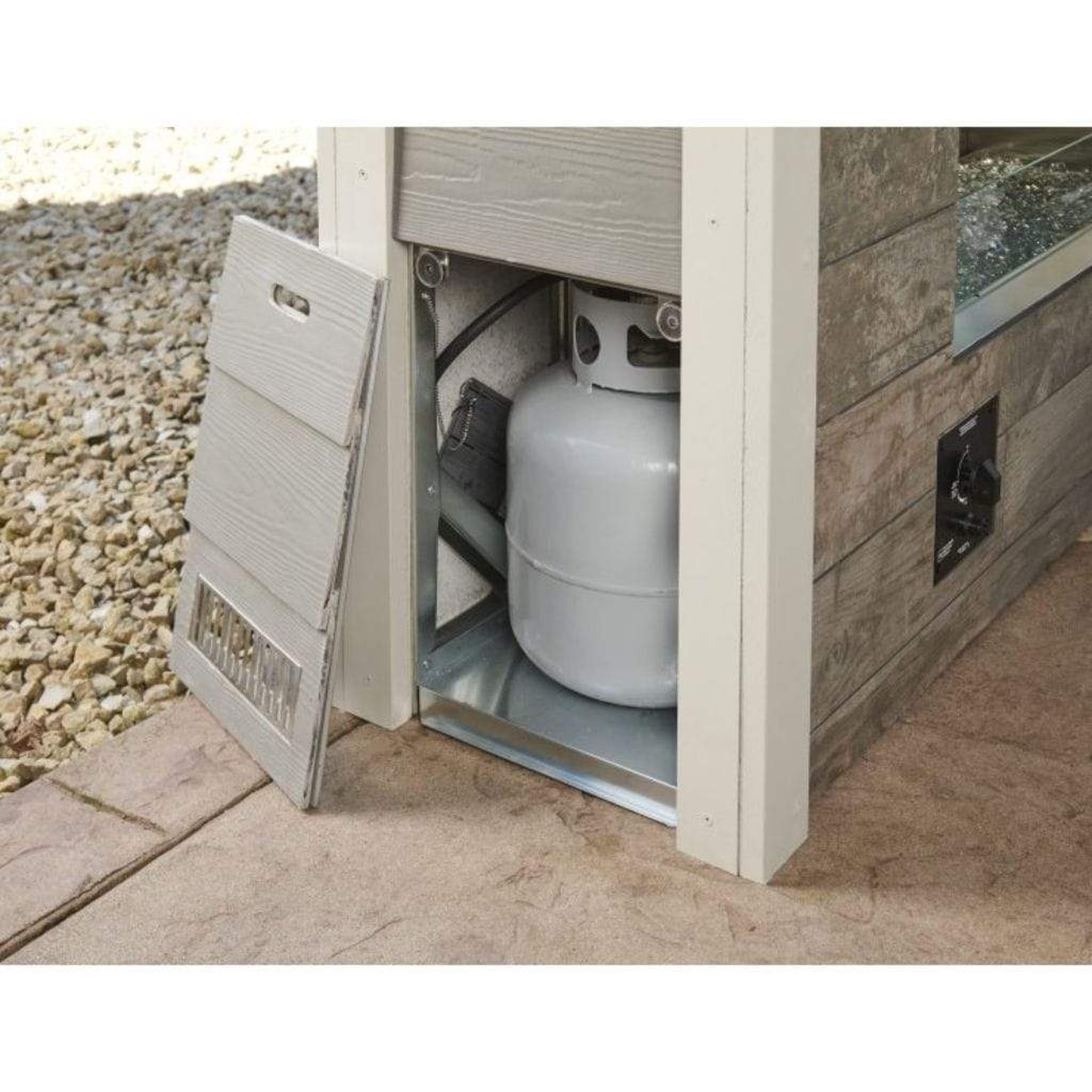 The Outdoor GreatRoom Company 40" Single-Sided Ready-to-Finish Gas Fireplace with Direct Spark Ignition – Liquid Propane
