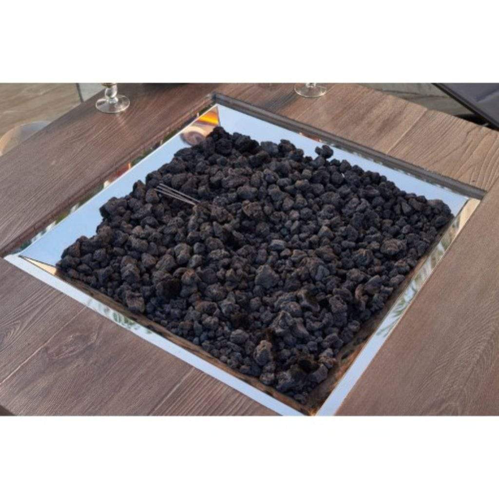 The Outdoor GreatRoom Company Black Lava Rock Fire Pit Accessory - 20 lb Bag