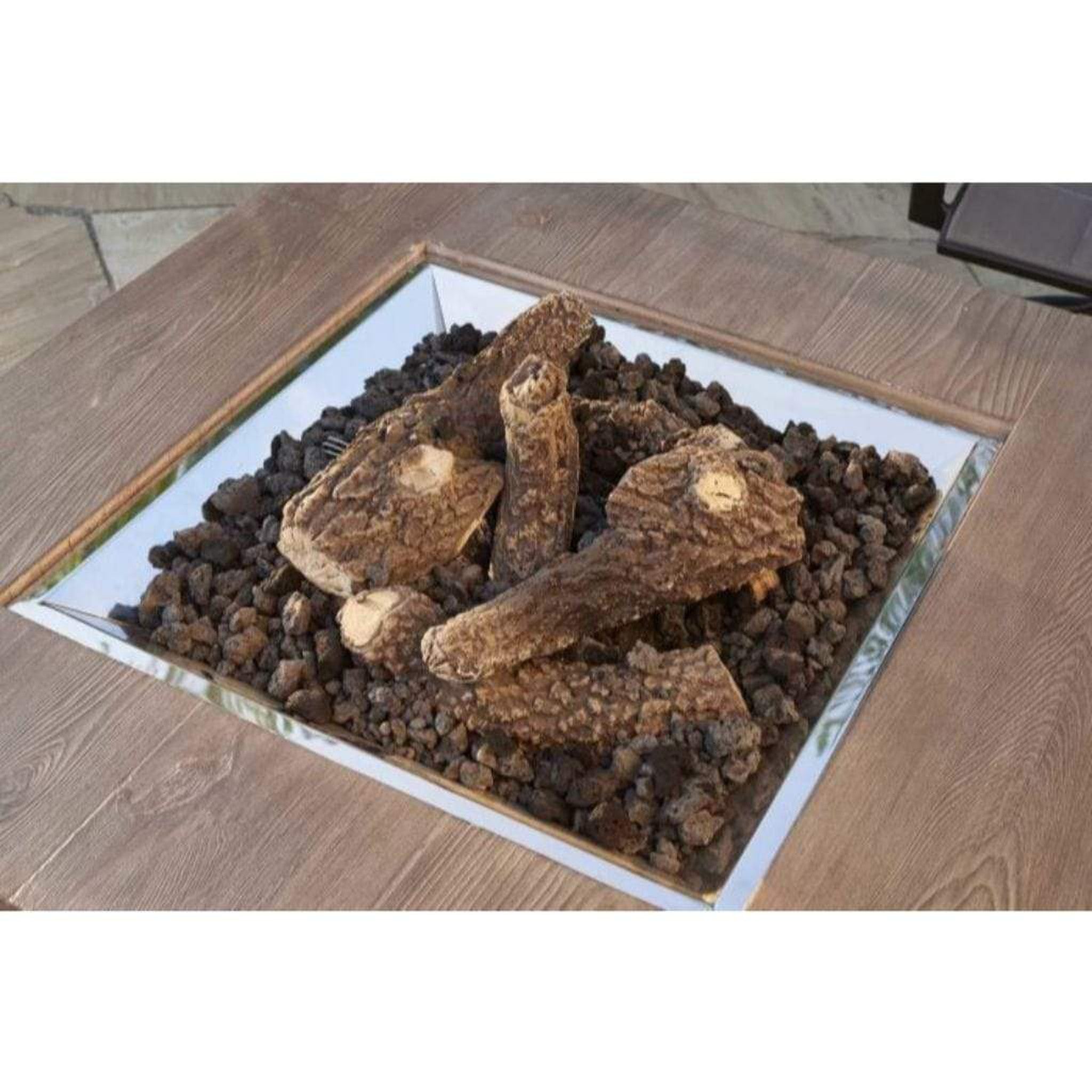 The Outdoor GreatRoom Company Ceramic Fiber Log Set for Fire Pits