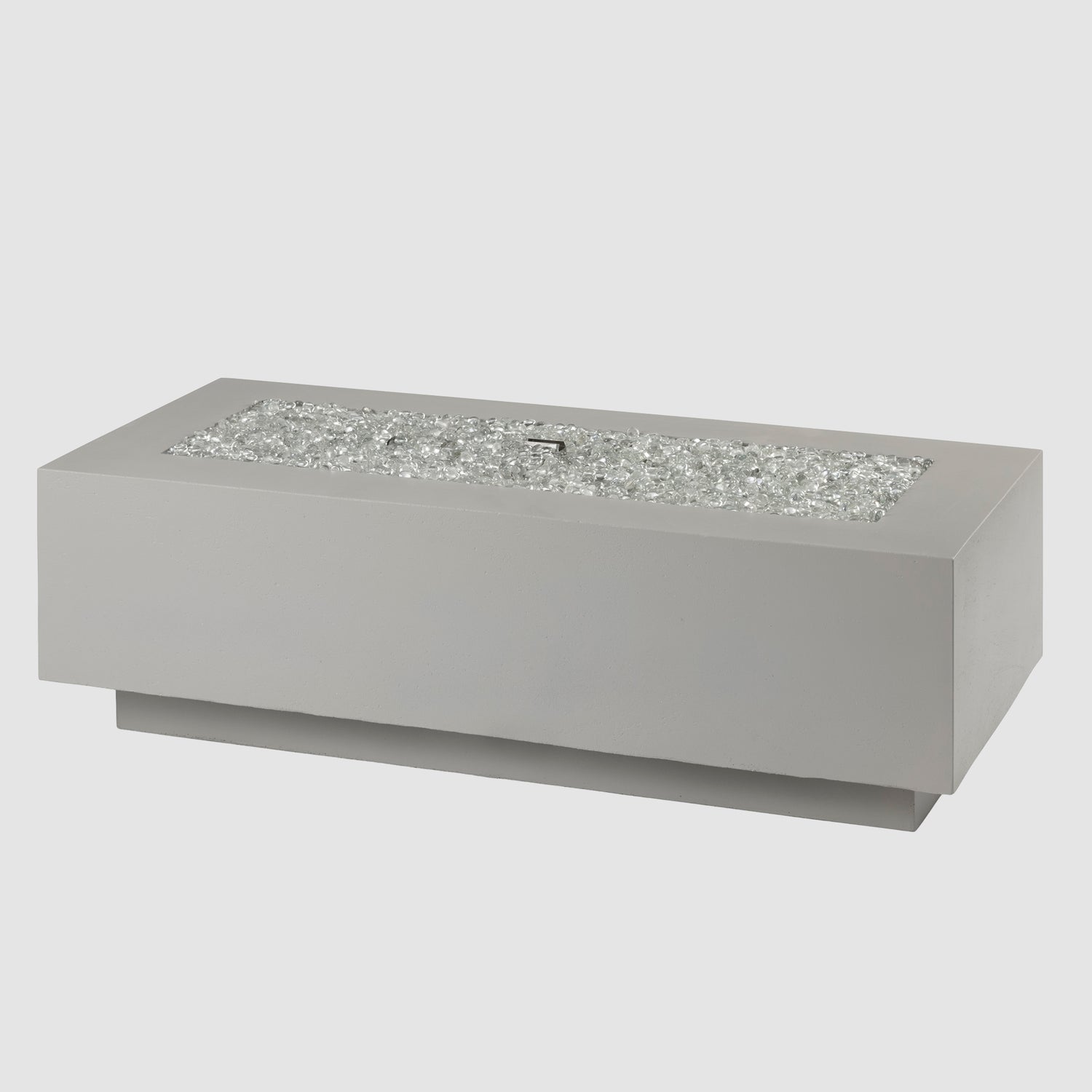 The Outdoor GreatRoom Company Cove 54-Inch Natural Gray Linear Gas Fire Table