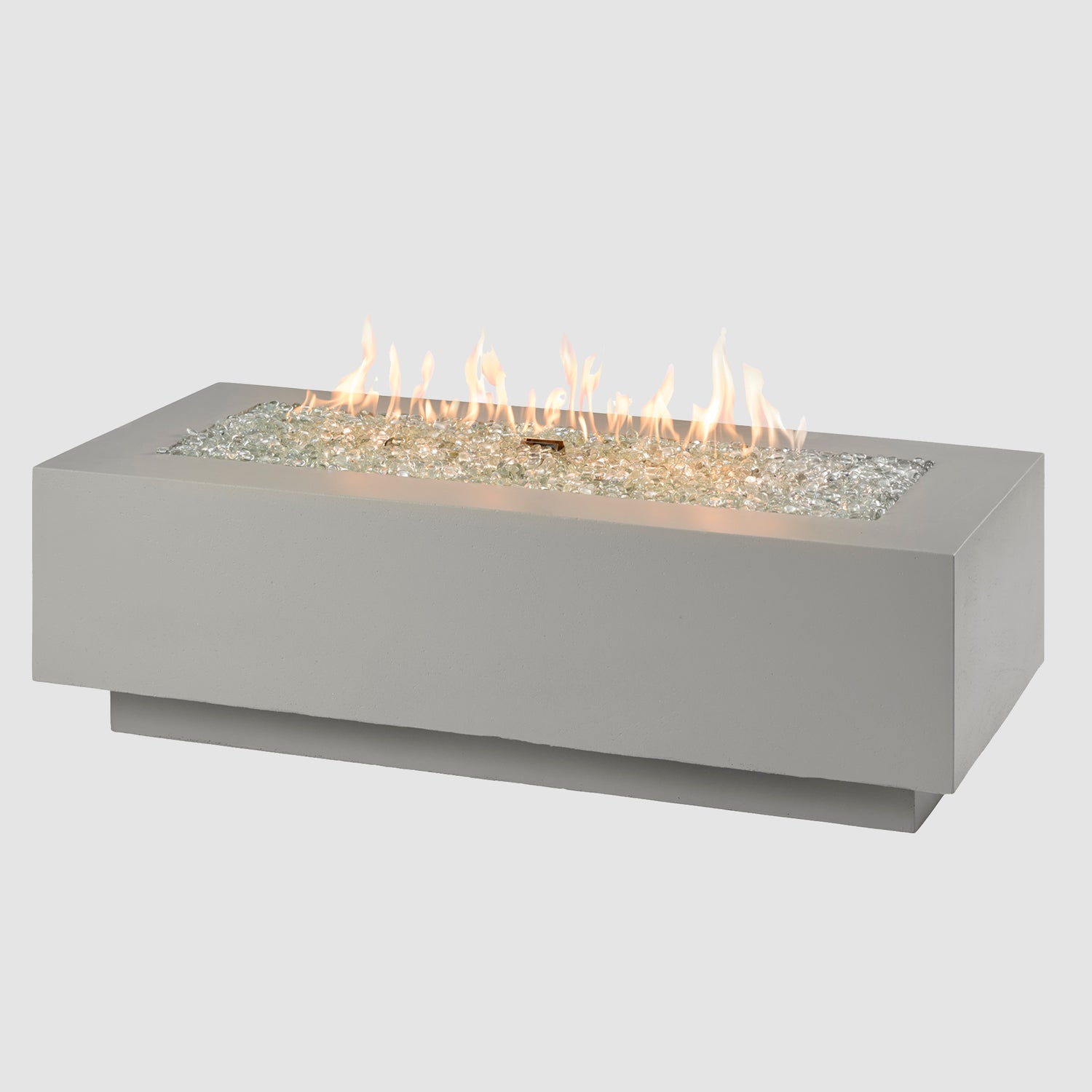 The Outdoor GreatRoom Company Cove 54-Inch Natural Gray Linear Gas Fire Table