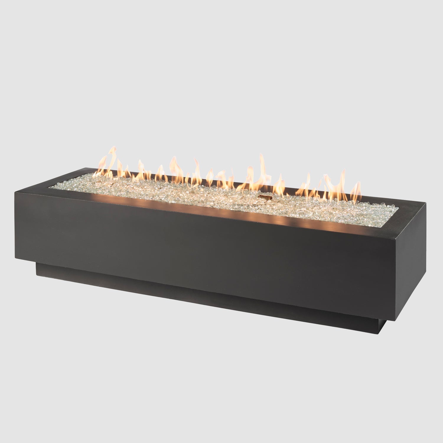 The Outdoor GreatRoom Company 72" Cove Midnight Mist Linear Gas Fire Table