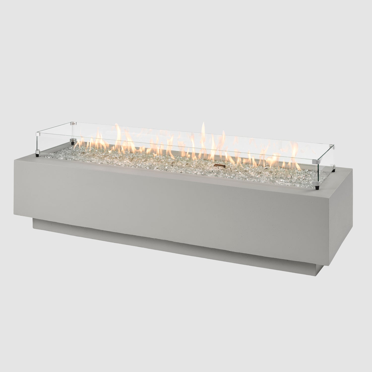 The Outdoor GreatRoom Company 72" Cove Natural Gray Linear Gas Fire Table