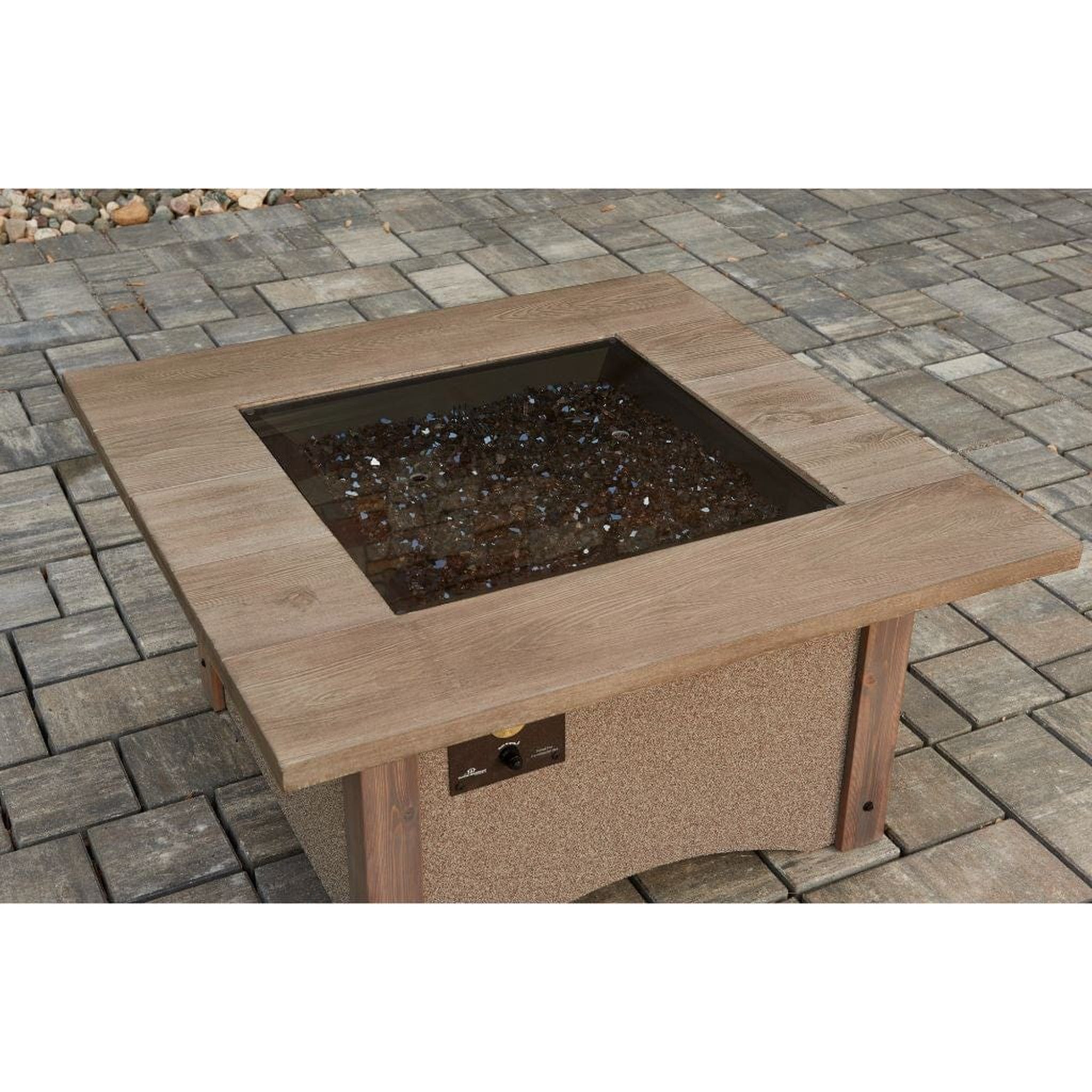 The Outdoor GreatRoom Company 24" Crystal Fire Plus Square Stainless Steel Burner