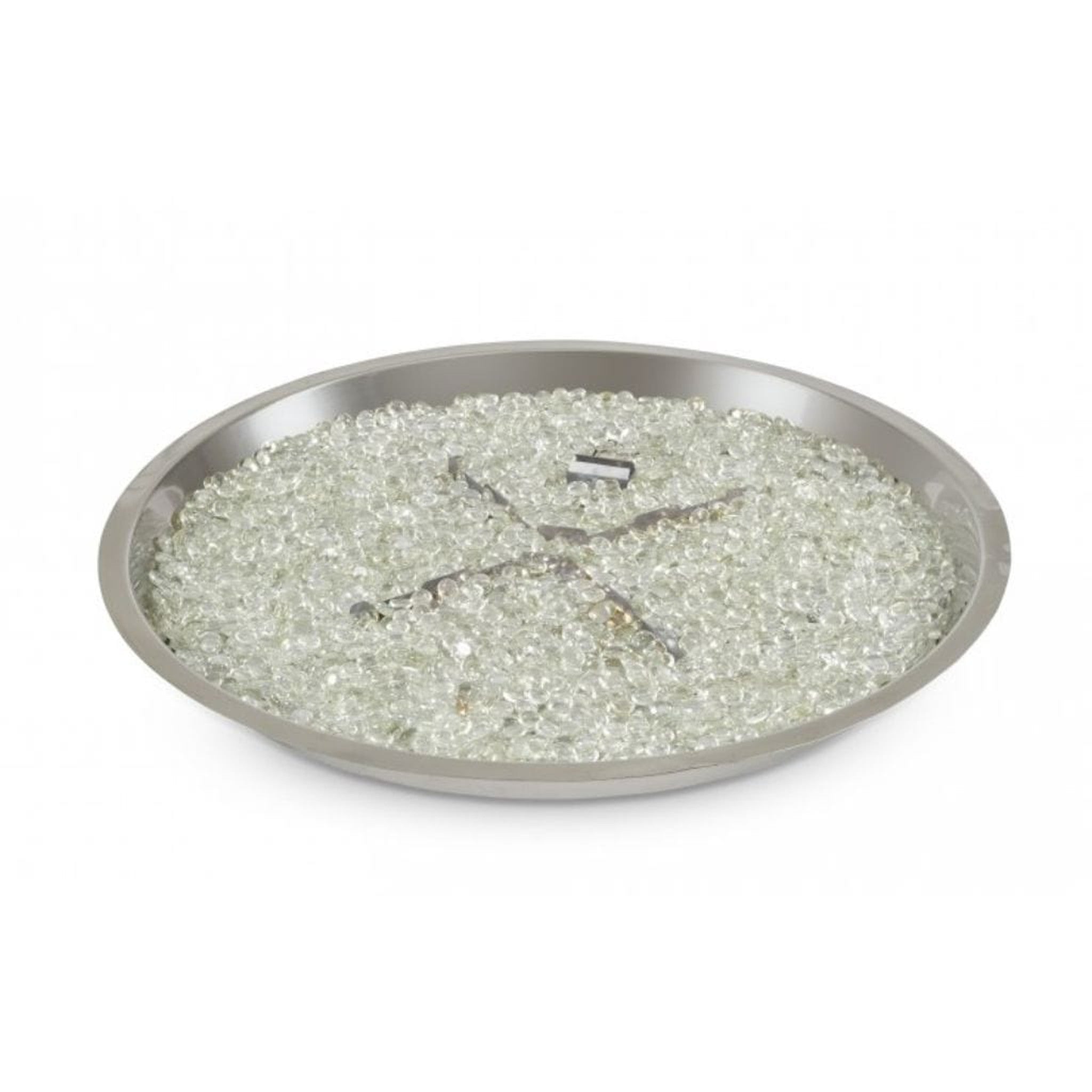 The Outdoor GreatRoom Company 30" Crystal Fire Plus Round Stainless Steel Gas Burner
