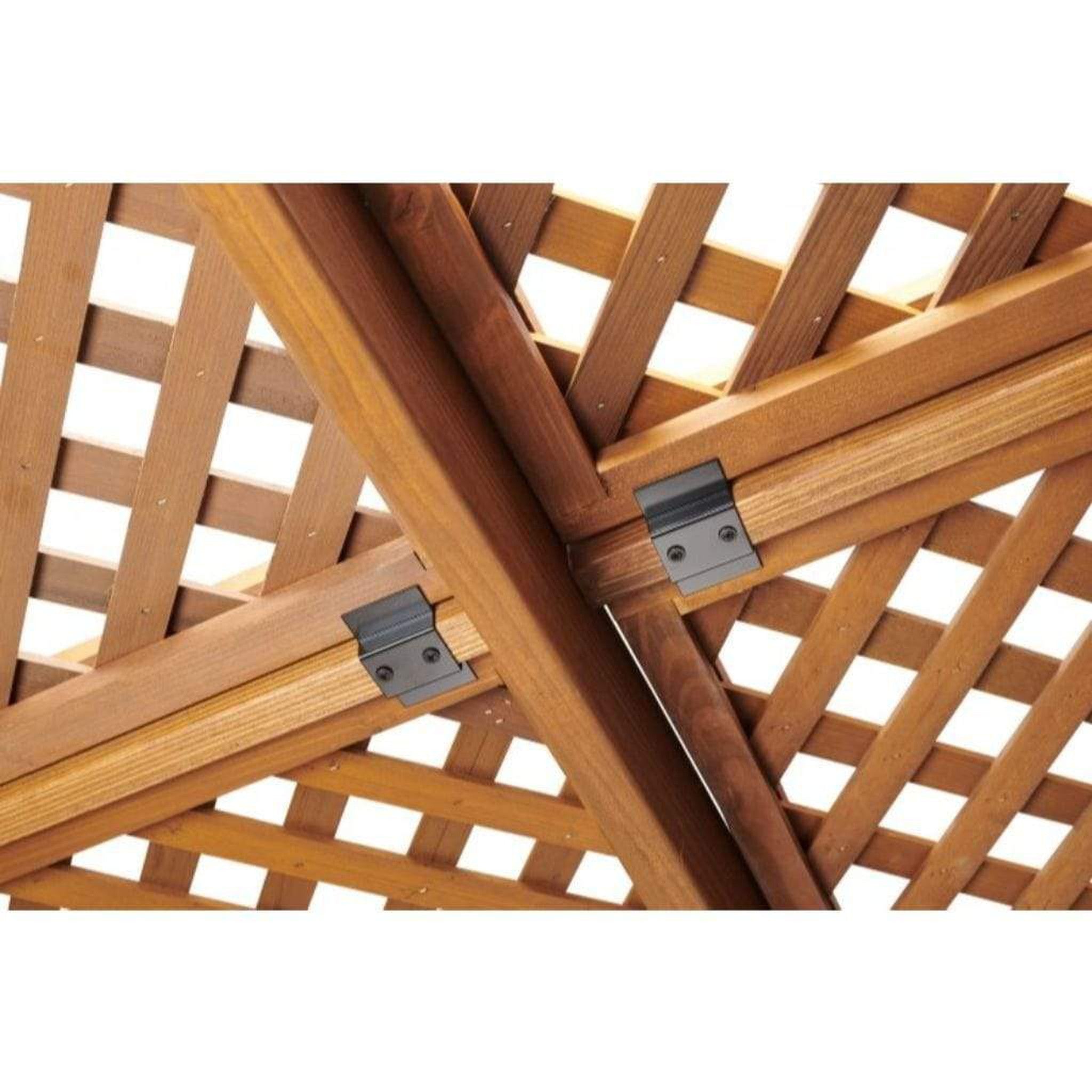 The Outdoor GreatRoom Company Redwood Lattice Roof Kit for 12' x 16' Sonoma Pergola