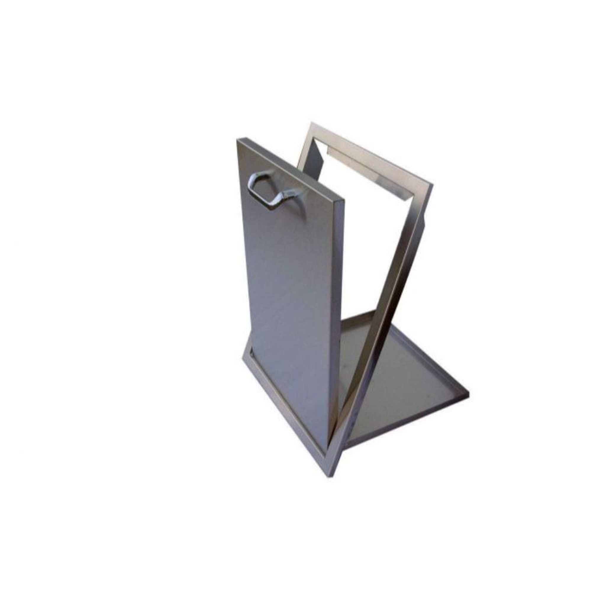 The Outdoor GreatRoom Company Stainless Steel Combo Access Door with Dual Drawer Storage