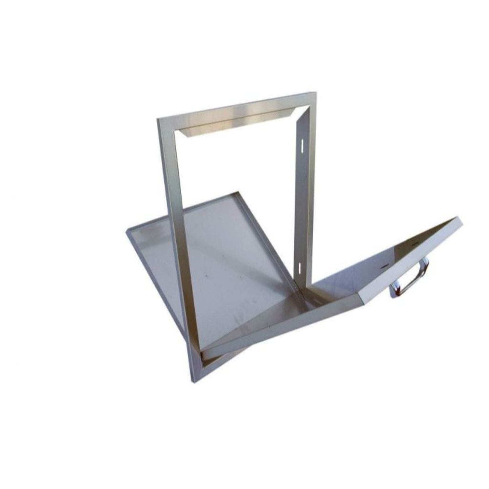 The Outdoor GreatRoom Company Stainless Steel Combo Access Door with Dual Drawer Storage