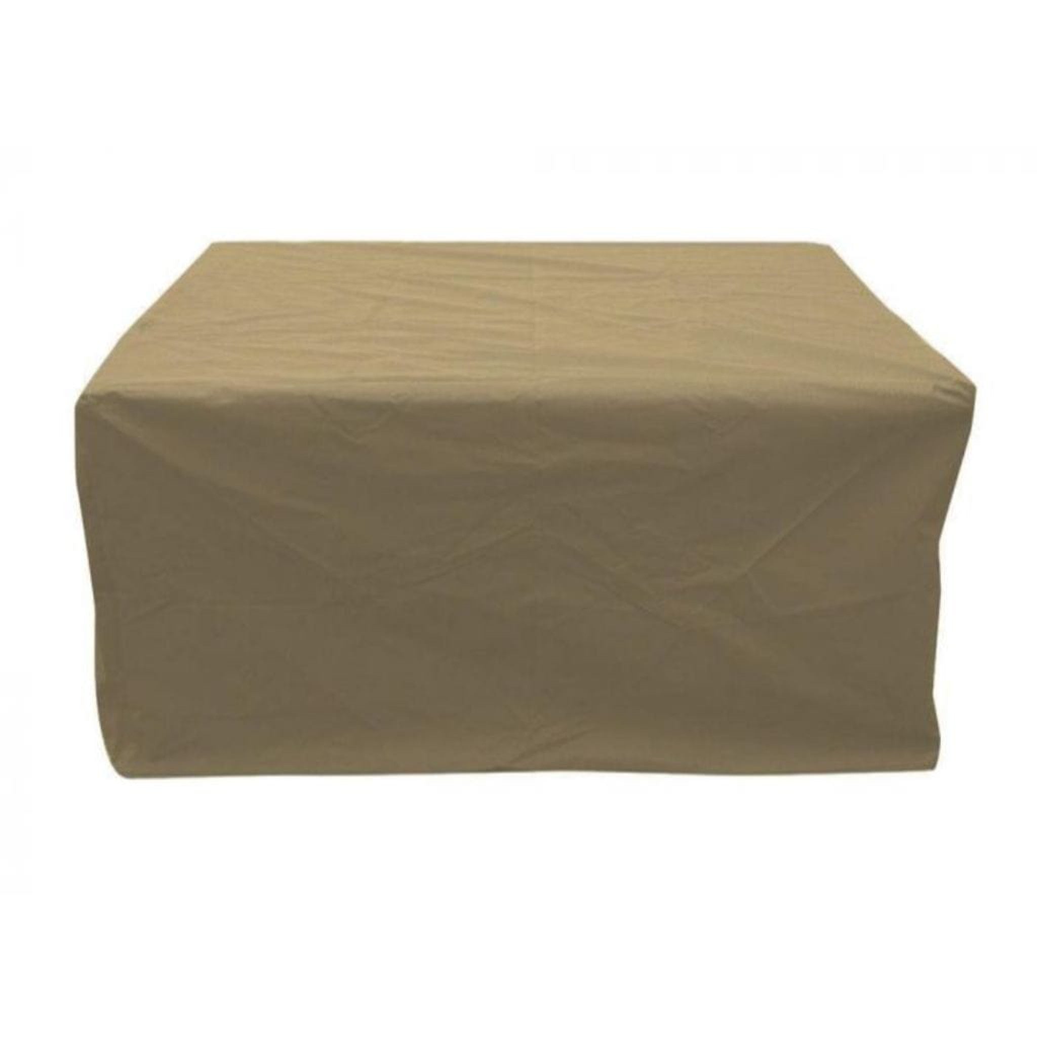 The Outdoor GreatRoom Company Vintage 57" Fire Table Cover with Tear-Resistant Ripstop Fabric