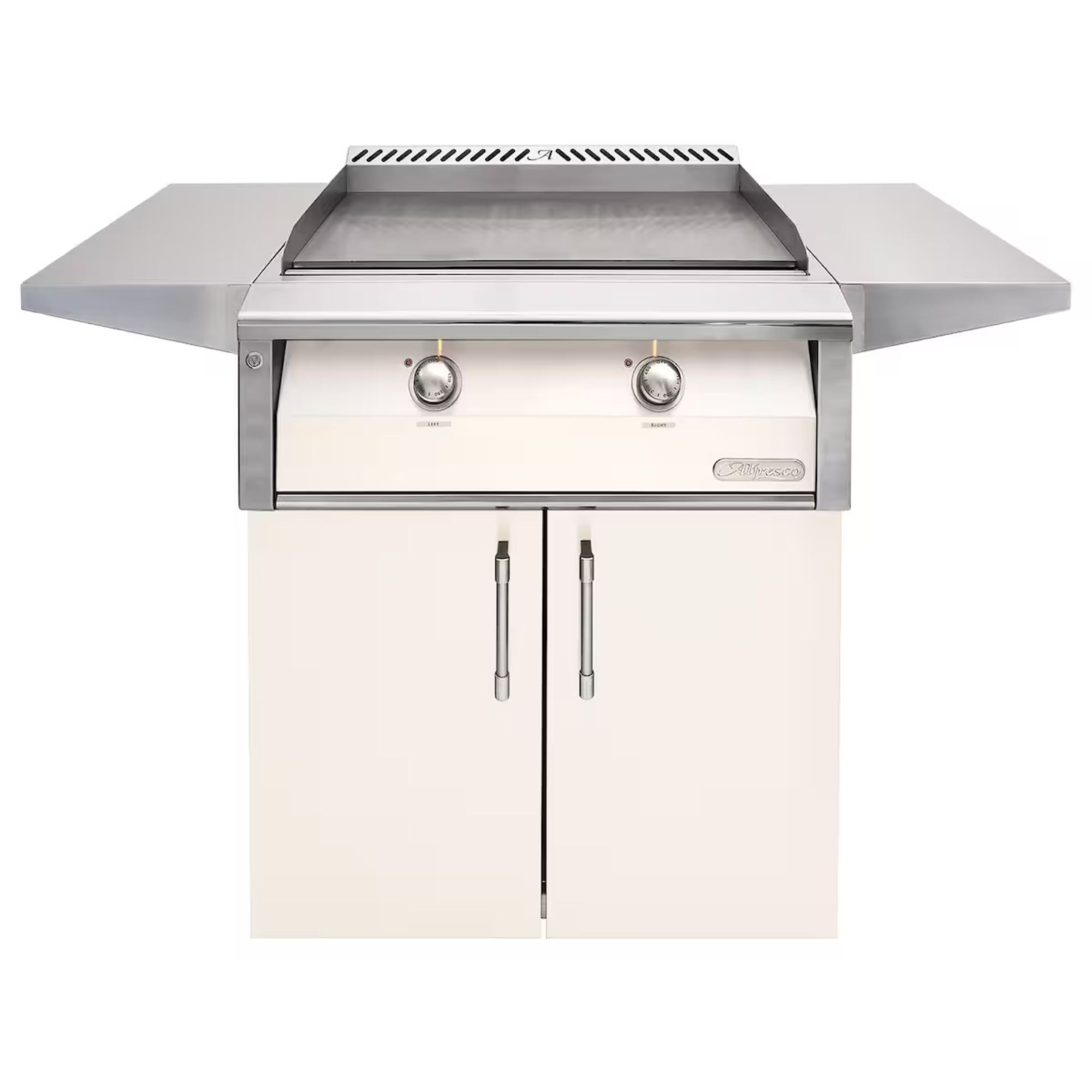 Alfresco 30-Inch Dedicated Gas Griddle w/ Cart