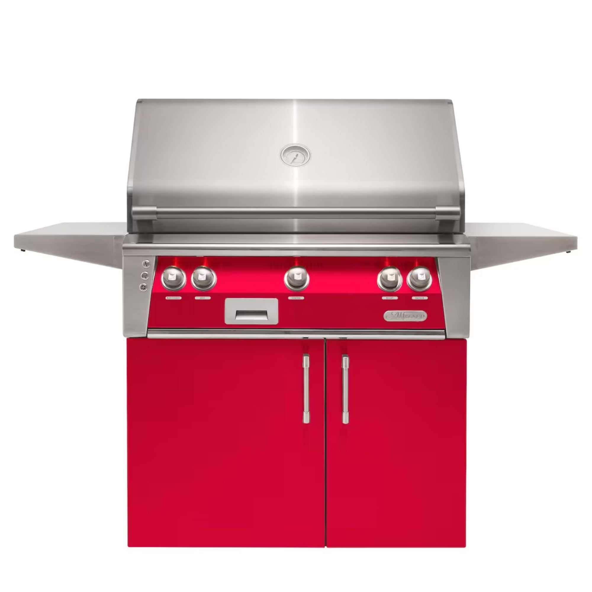 Alfresco 36-Inch Stainless Steel Freestanding Gas Grill w/ Rotisserie