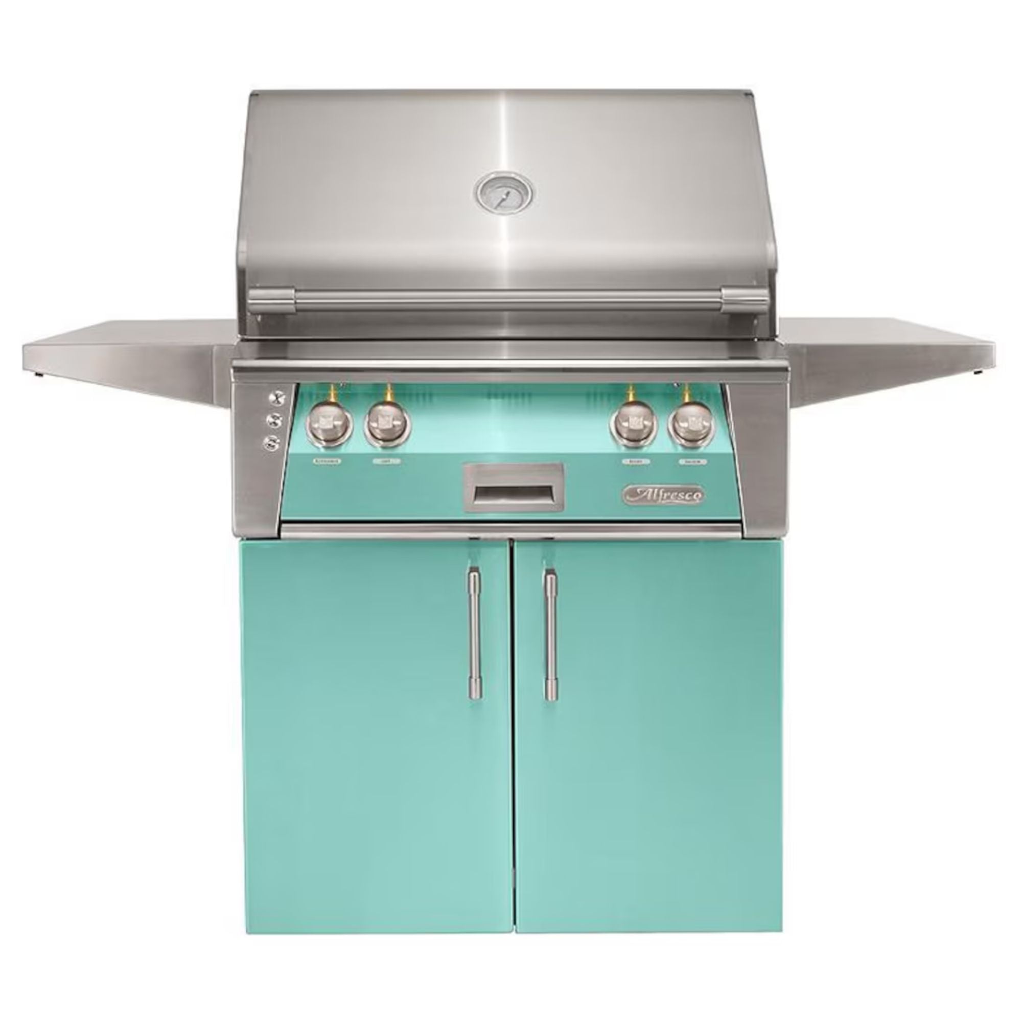 Alfresco 30-Inch Stainless Steel Freestanding Gas Grill w/ Rotisserie & Sear Zone