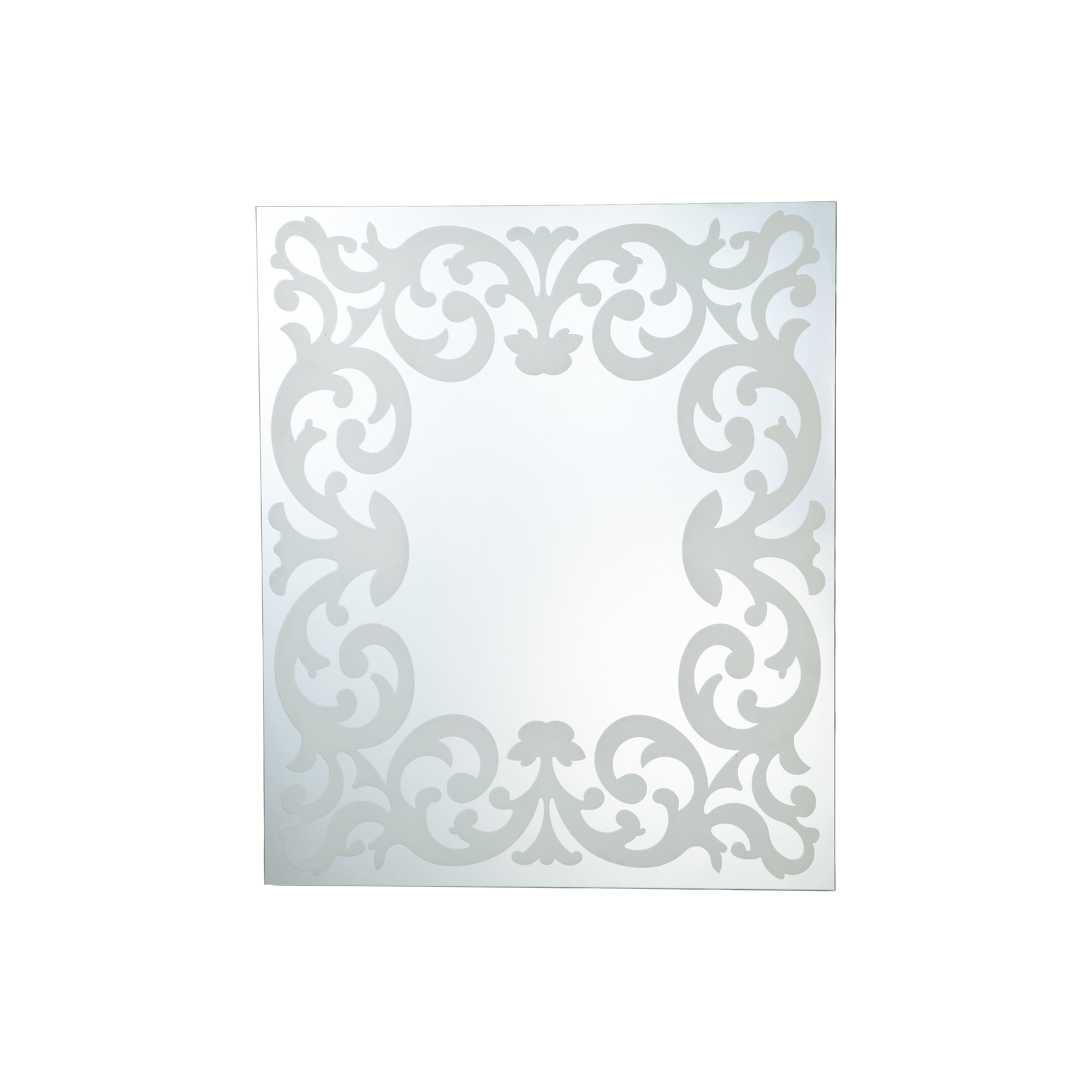 Ulsa Contemporary Detailed Border Accent Mirror