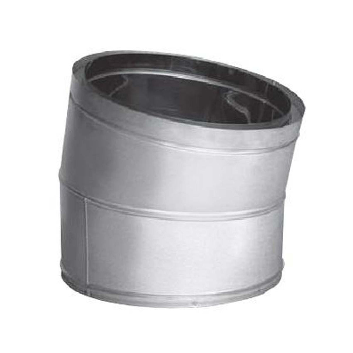 DuraTech | 18'' 15 Degree 18DT-E15SS Stainless Steel Elbow