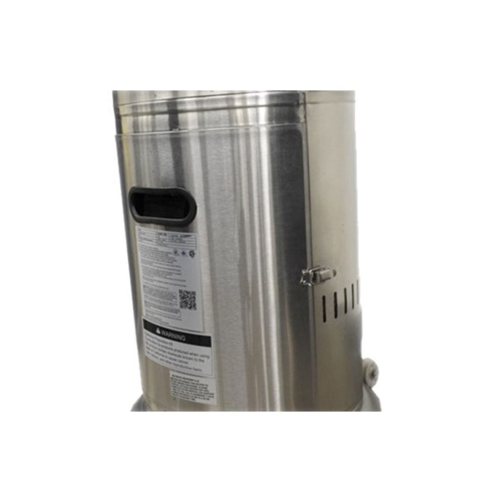 36" Tall Stainless Steel Patio Heater with Table 48000 BTU's - AZ Patio Heaters