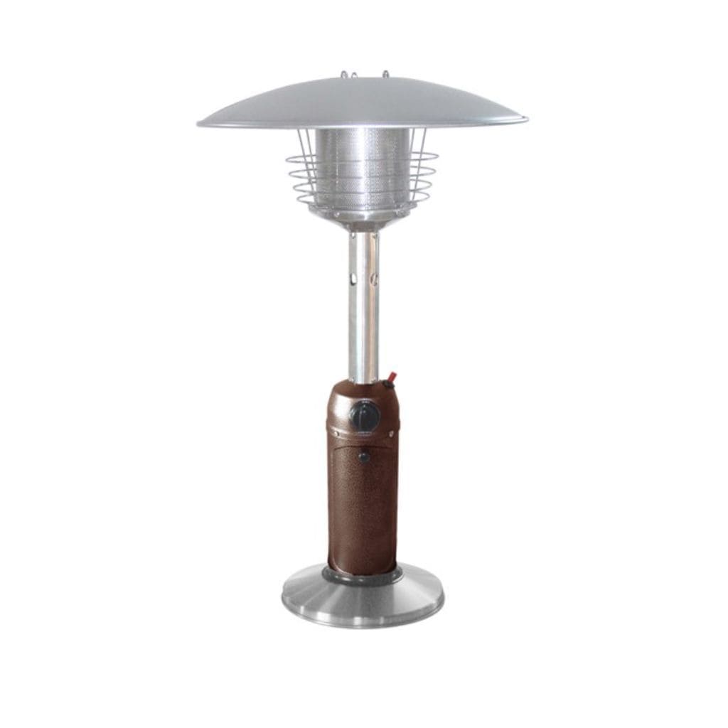 38" Bronze / Stainless Steel Portable Hammered Heater - AZ Patio Heaters