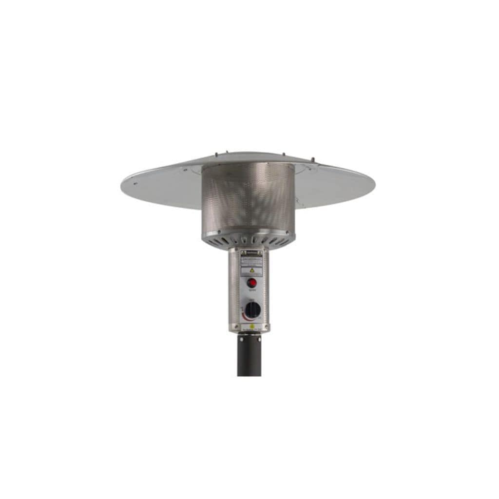 87" Mocha and Stainless Steel Tall Promo Heater 40000 BTU's - AZ Patio Heaters