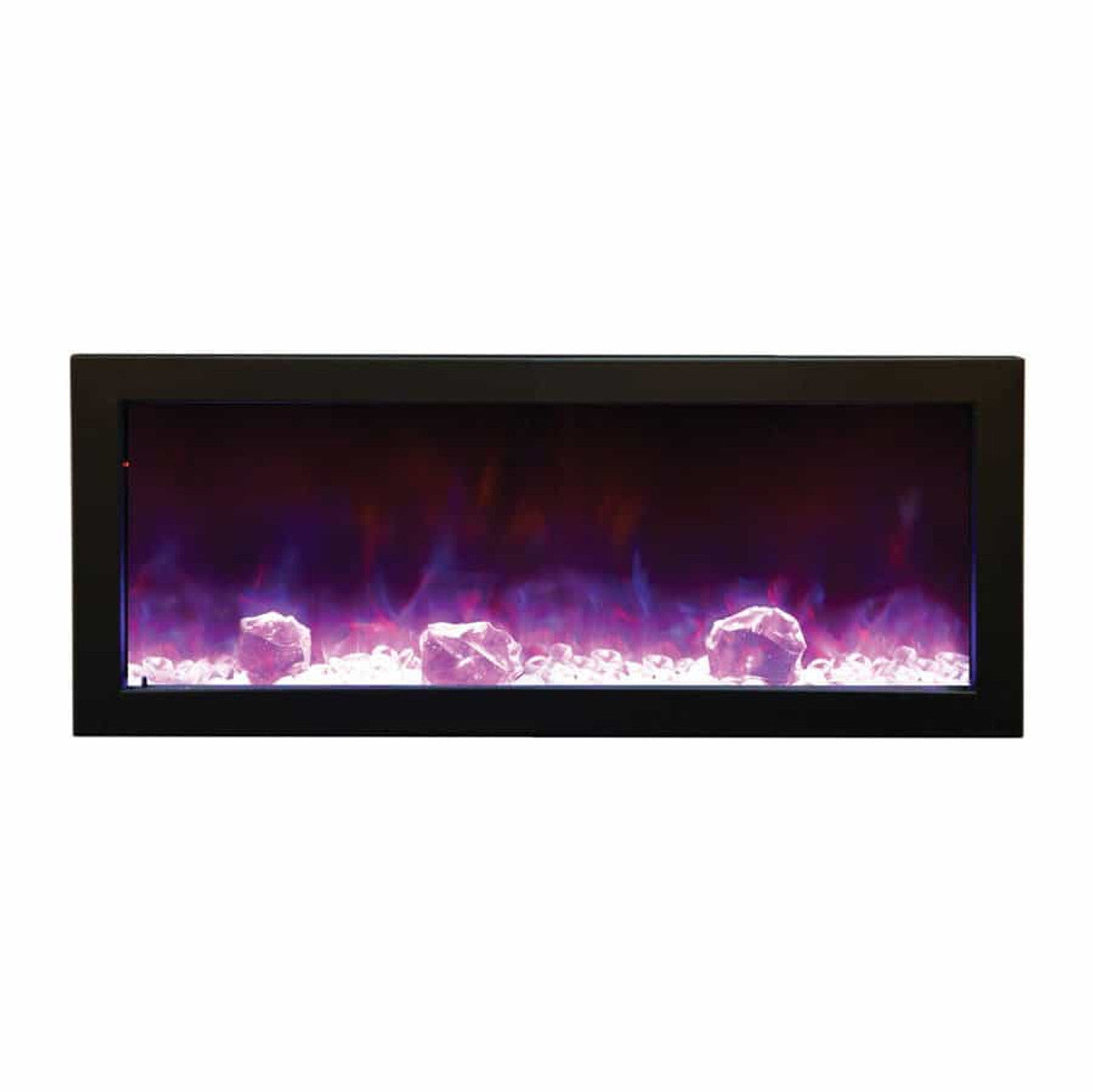 Amantii BI 60” SLIM Panorama Indoor/Outdoor Electric Fireplace with Remote