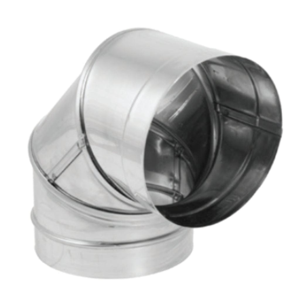 DuraVent - 90-Degree Stainless Steel DuraBlack Elbow