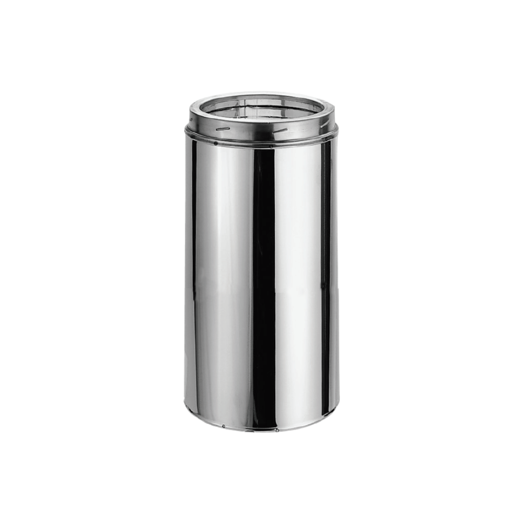 DuraVent - DuraTech 5" Diameter Galvalume Steel 12" Pipe Length 5DT-12 All Fuel Chimney Pipe