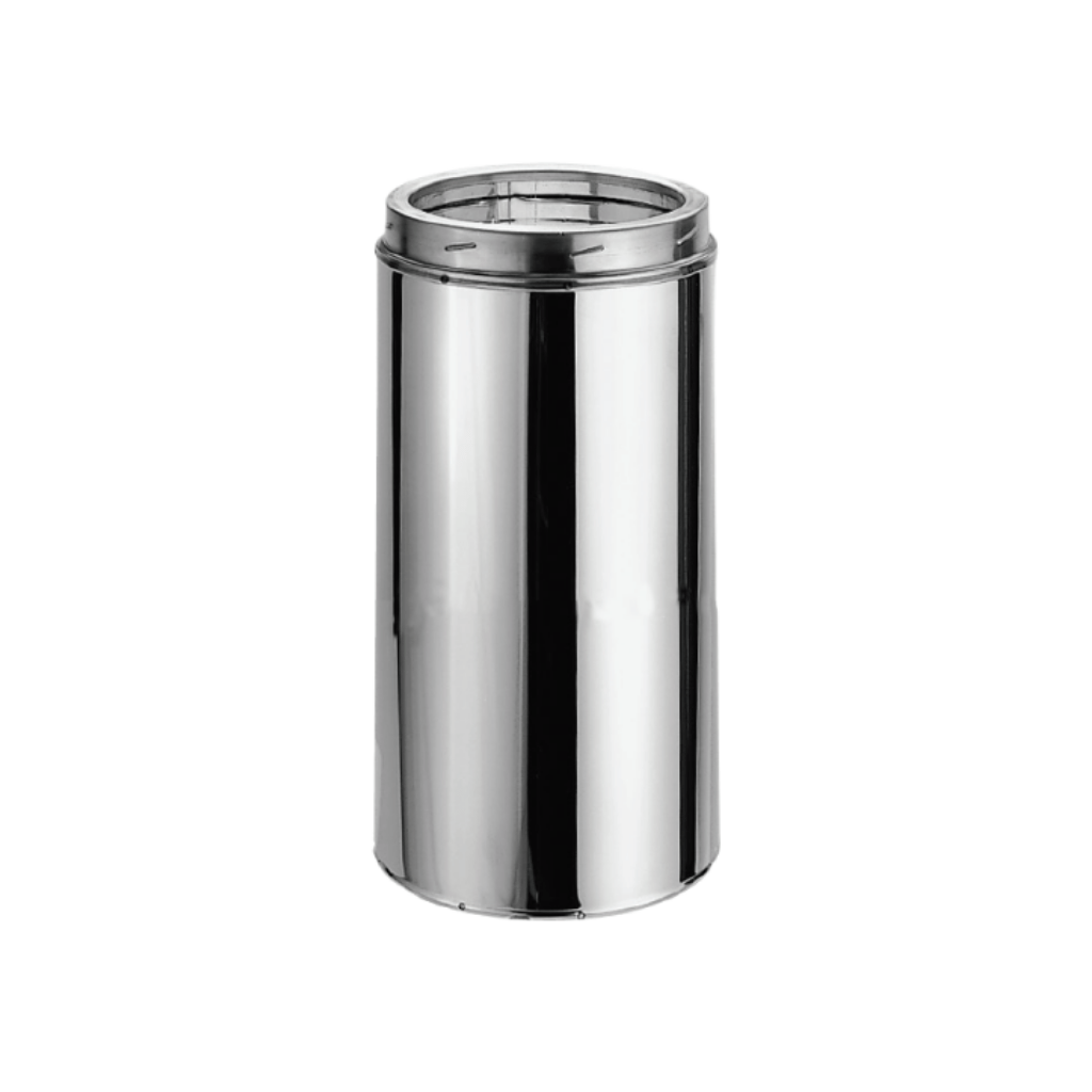 DuraVent - DuraTech 5" Diameter Galvalume Steel 24" Pipe Length 5DT-24 All Fuel Chimney Pipe