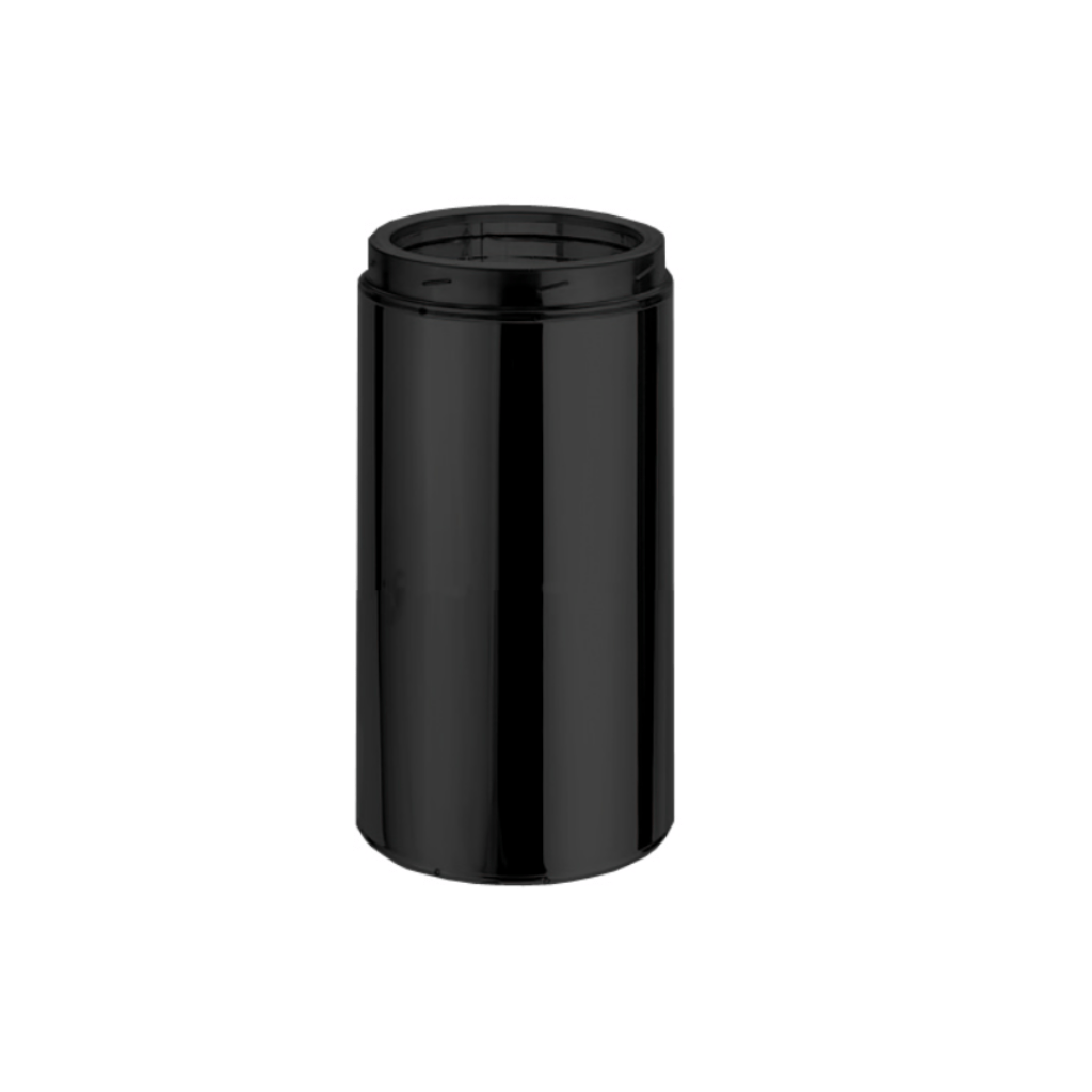 DuraVent - DuraTech 7" Diameter Black 12" Pipe Length 7DT-12B All Fuel Chimney Pipe
