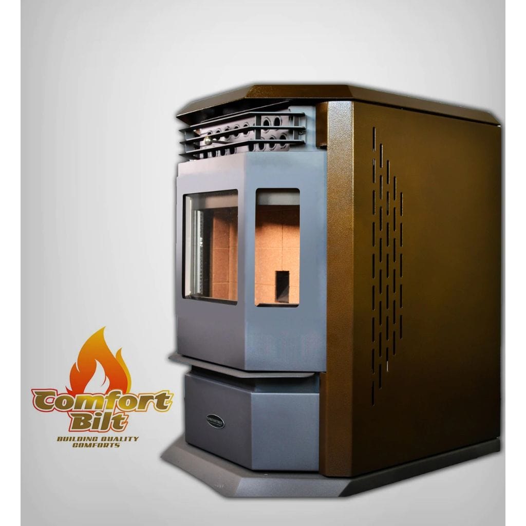 Comfortbilt 24" Hp22 Freestanding Pellet Stove With Thermostat And Blower