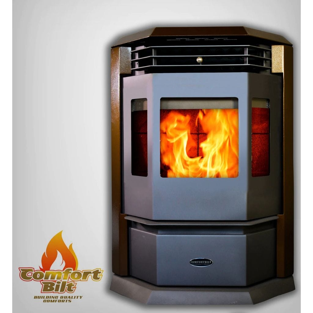Comfortbilt 24" Hp22 Freestanding Pellet Stove With Thermostat And Blower