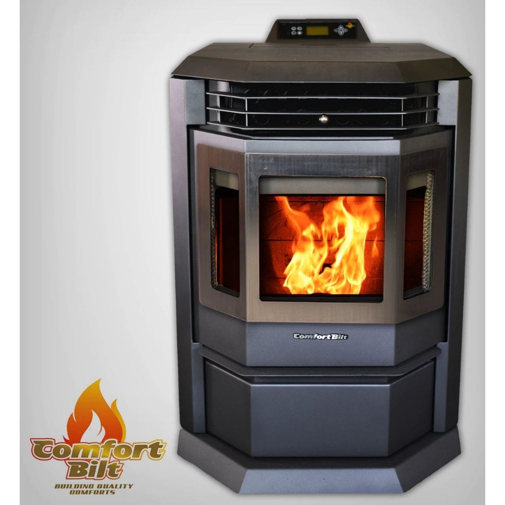Comfortbilt 24" Hp22 Freestanding Pellet Stove With Thermostat And Blower