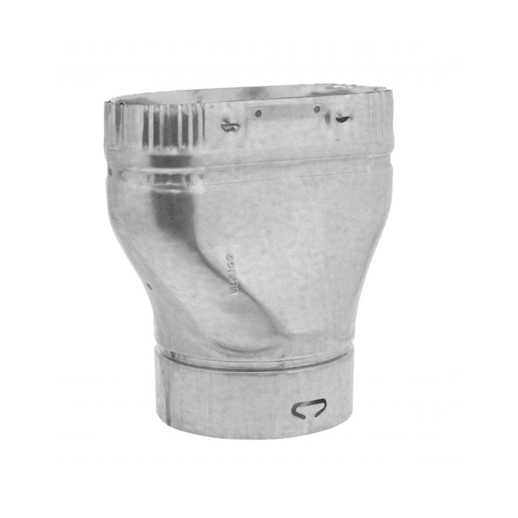 Selkirk - 4"/5"/6" Round to Oval Adapter (Oval Type B Gas Vent)