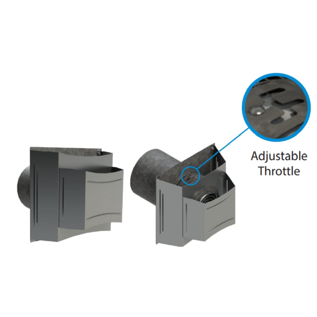 DuraVent - DirectVent Pro Square Horizontal H2 Termination Cap