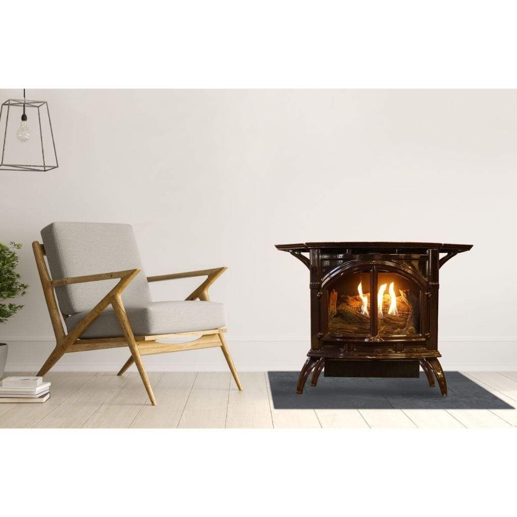 Empire 28 Inch Cast Iron Ventless Gas Stove (25,000 BTU)