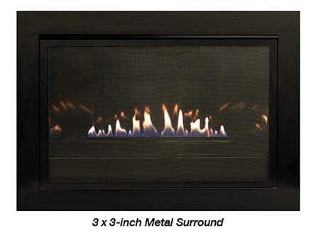 Empire Loft 32" Medium Ventless Gas Fireplace Insert - 28,000 BTU