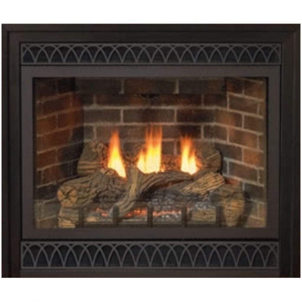 Empire DVD32FP Tahoe 32-inch Deluxe Direct Vent Propane Gas Fireplace - Millivolt Control With On/Off Switch