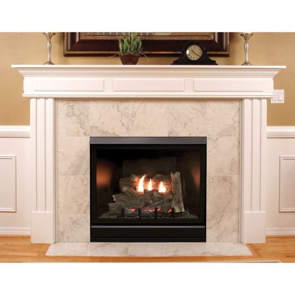 Empire DVD32FP Tahoe 32-inch Deluxe Direct Vent Propane Gas Fireplace - Millivolt Control With On/Off Switch