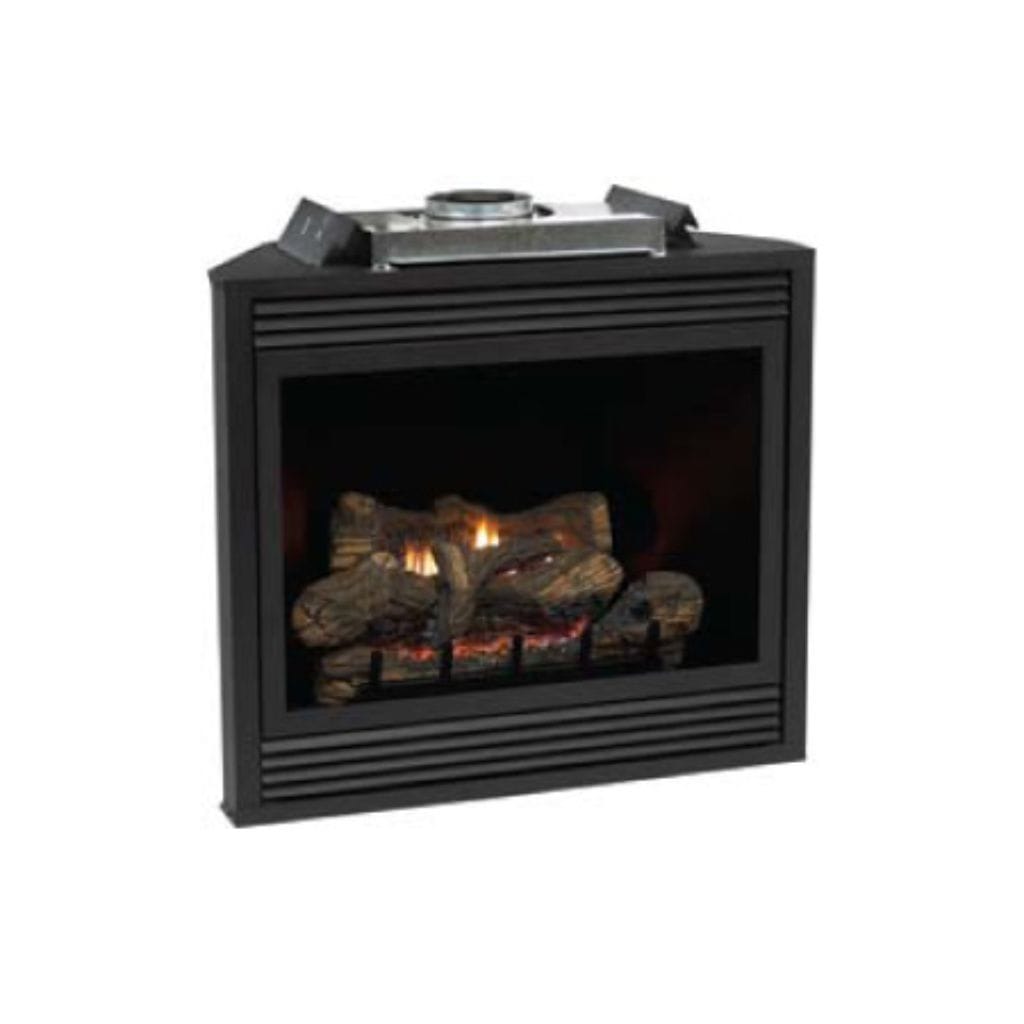 Empire DVD32FP Tahoe 32-inch Deluxe Direct Vent Propane Gas Fireplace - Millivolt Control With On/Off Switch