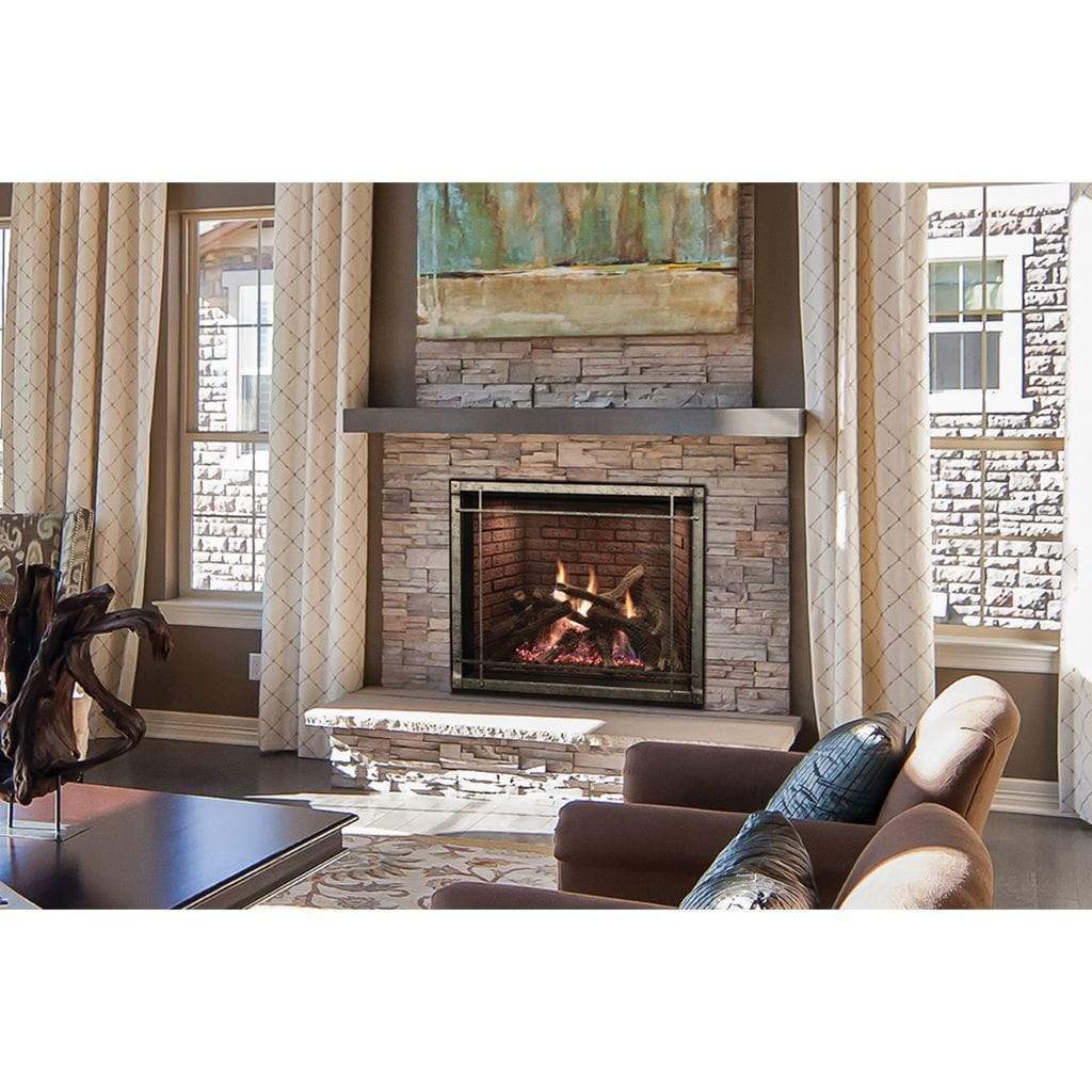 Empire Rushmore 36-inch Truflame Clean Face Direct Vent Gas Fireplace -Natural Gas