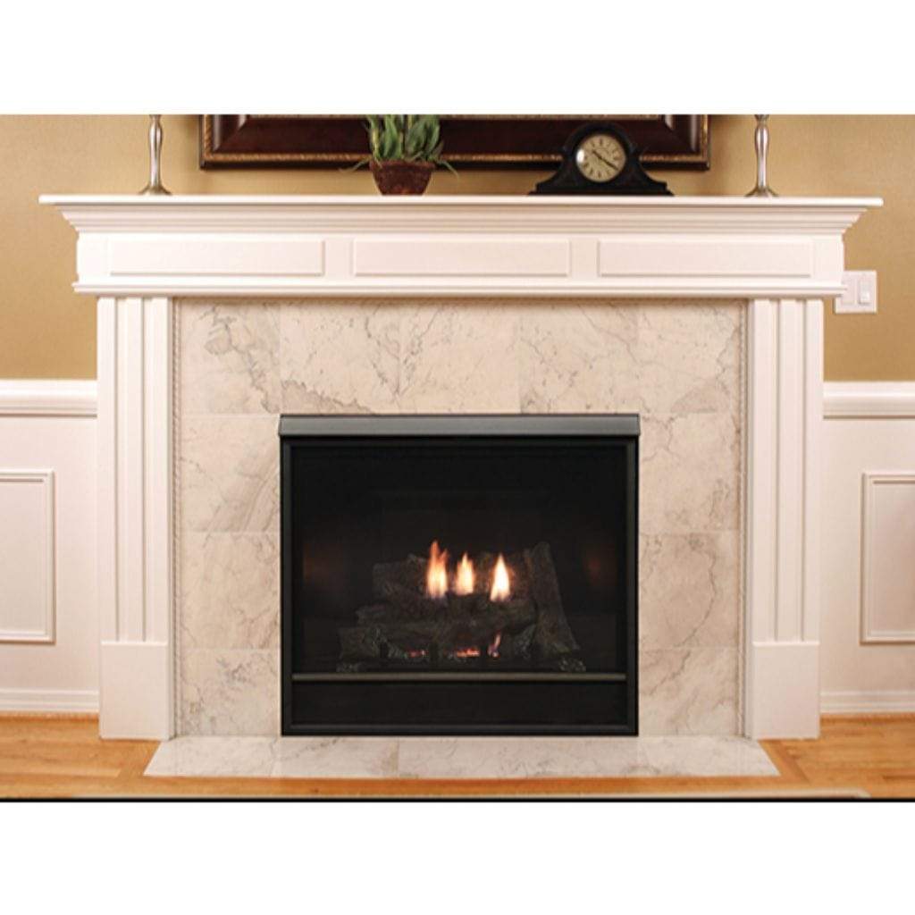 Empire DVCD36FP Tahoe 36-inch Deluxe Direct Vent Natural Gas Fireplace -Millivolt Control With On/Off Switch