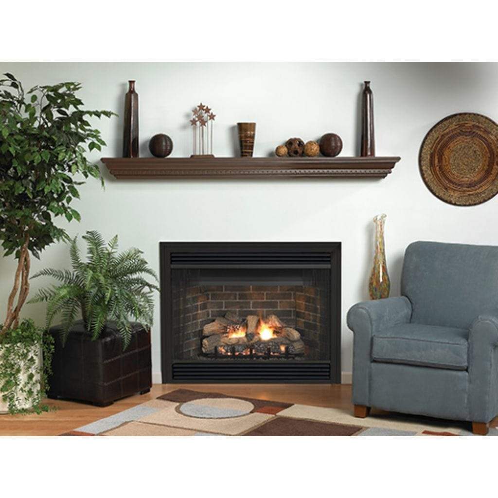 Empire Keystone 39-inch Deluxe B-Vent Fireplace - Natural Gas