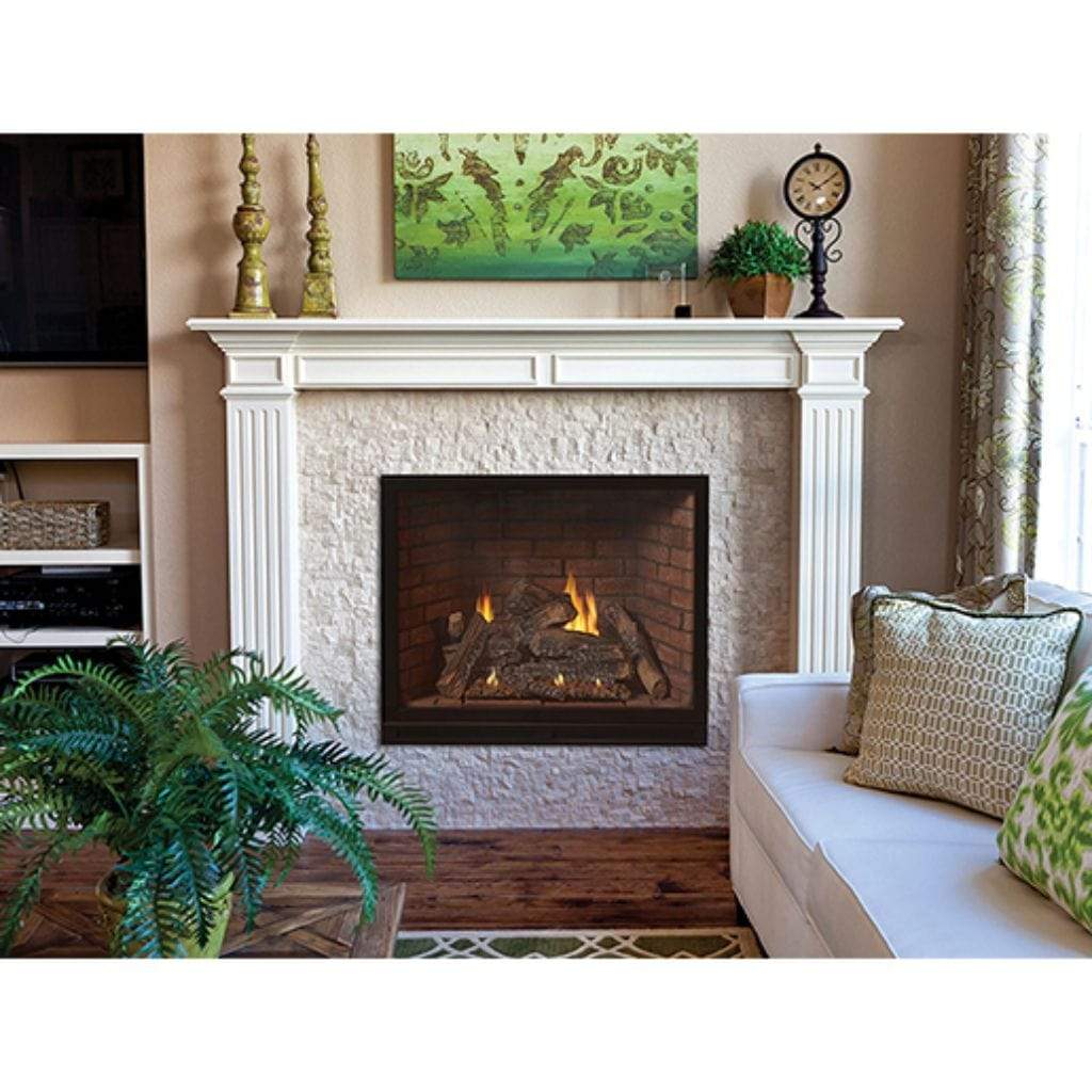 Empire Tahoe 42-inch Traditional Intermittent Pilot Direct Vent Luxury Gas Fireplace - Natural Gas With On/off Switch