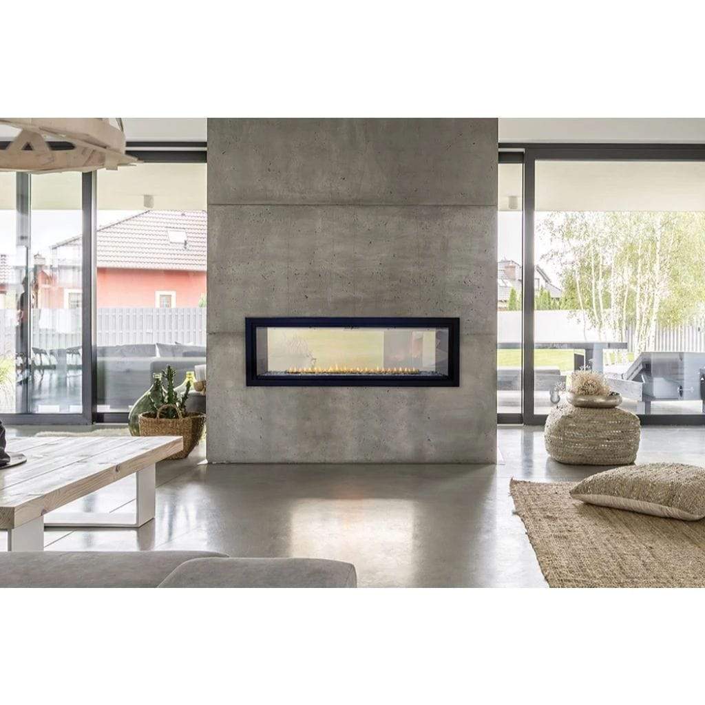 Empire VFLB48 Boulevard 48-inch Linear See-Through Vent Free Gas Fireplace