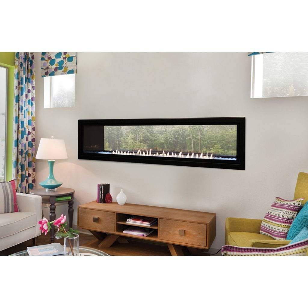 Empire Boulevard 60-inch Linear See-through Vent Free Gas Fireplace