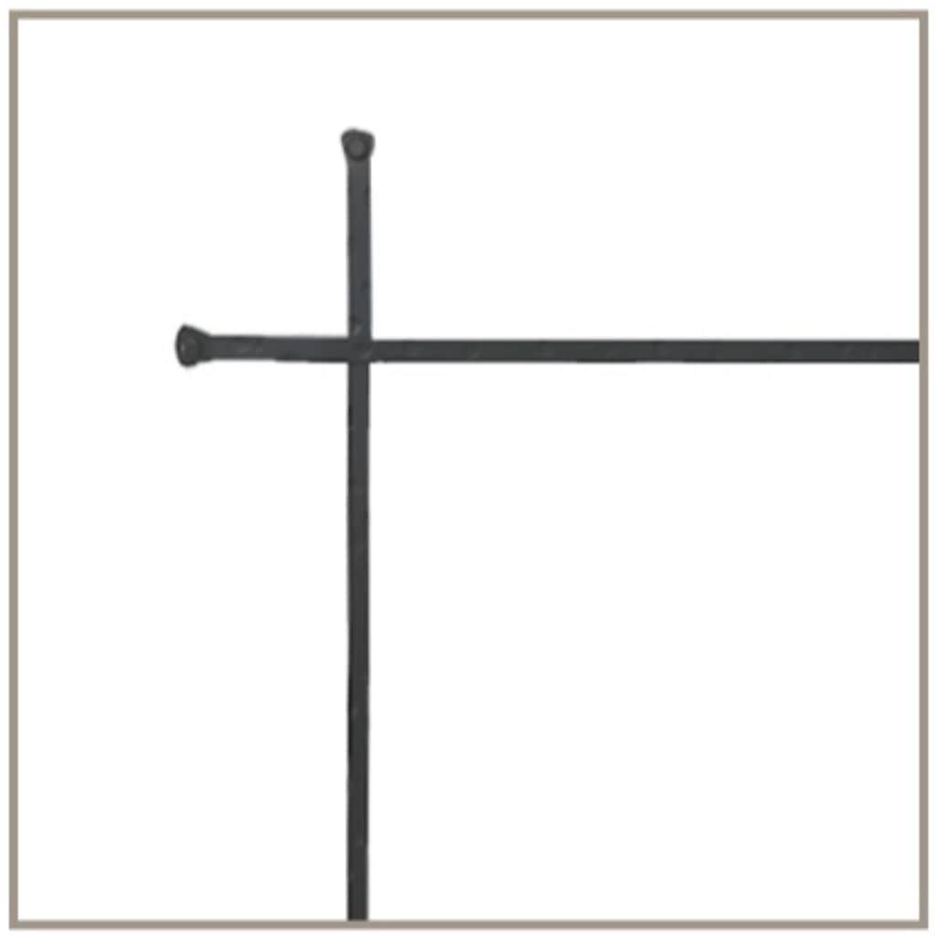 Empire | Decorative Forged Iron Front and Insets for 40" Rushmore Fireplace