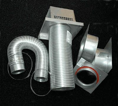 Empire | DVVK-5F Flexible Through-Wall Horizontal Direct Vent Kit - For Tahoe Fireplaces