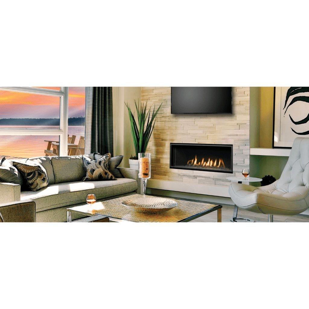 Kingsman ZCVRB47 Zero Clearance Linear Gas Fireplace 47"
