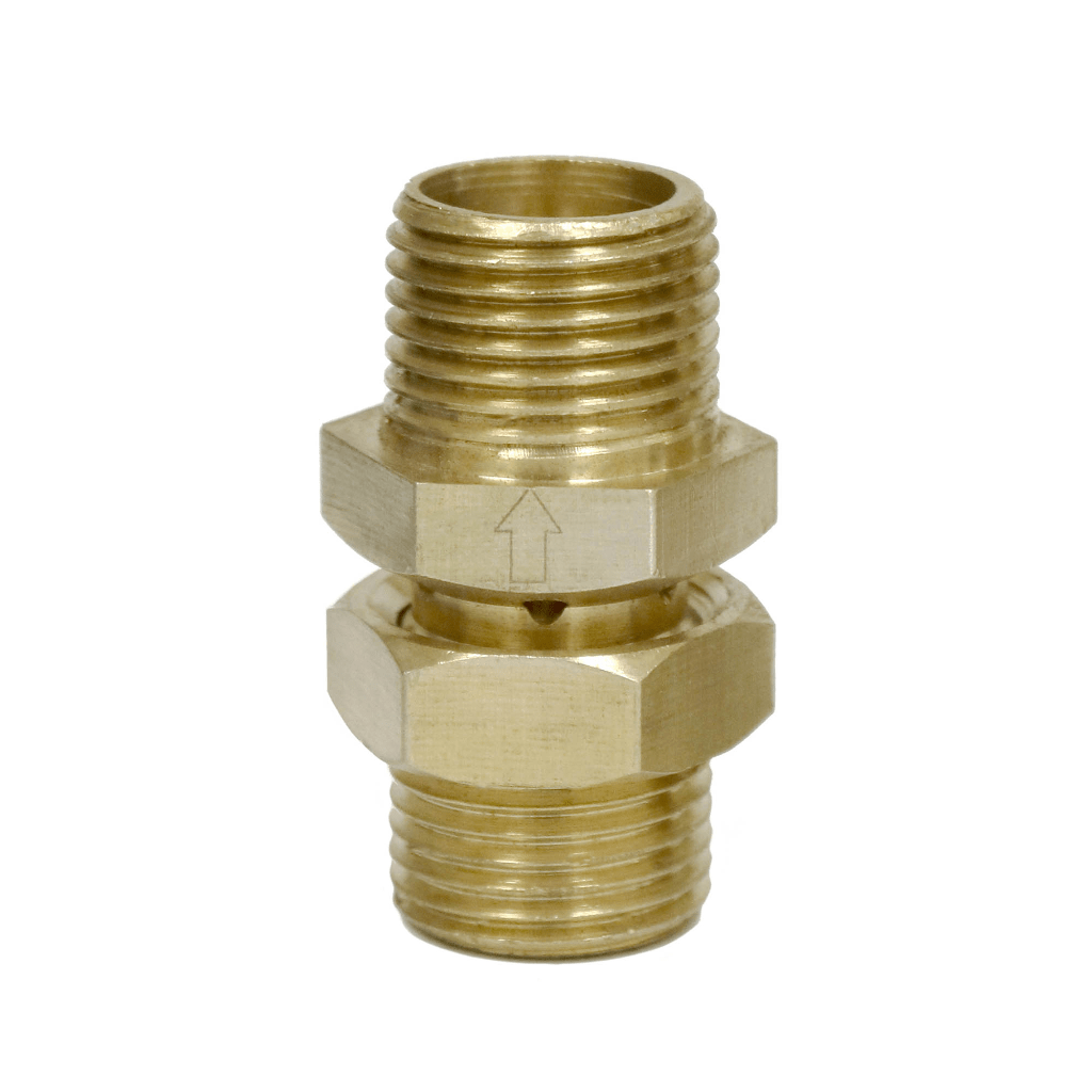 The Outdoor Plus - Male Liquid Propane Gas Air Mixer Brass Fitting