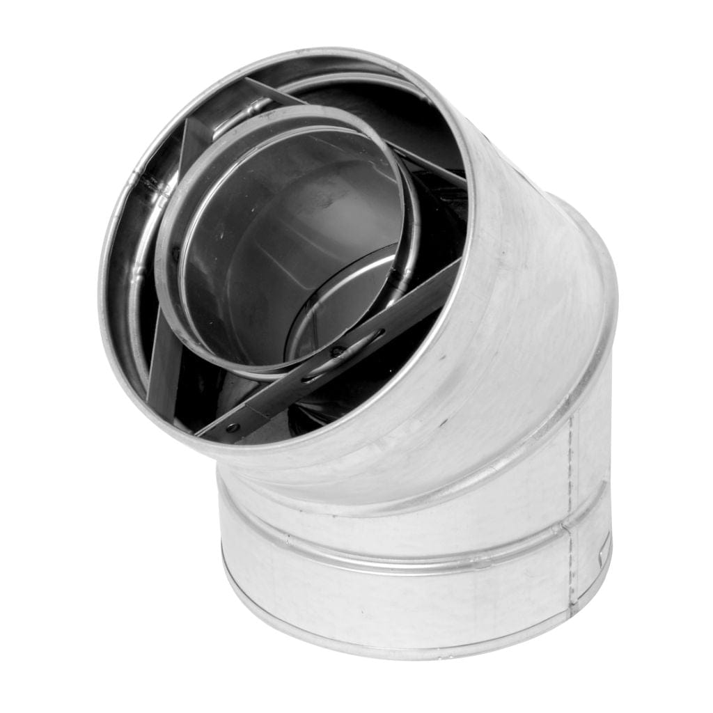 Selkirk - 5" x 8" 45 Degree Elbow (Direct-Temp Gas)