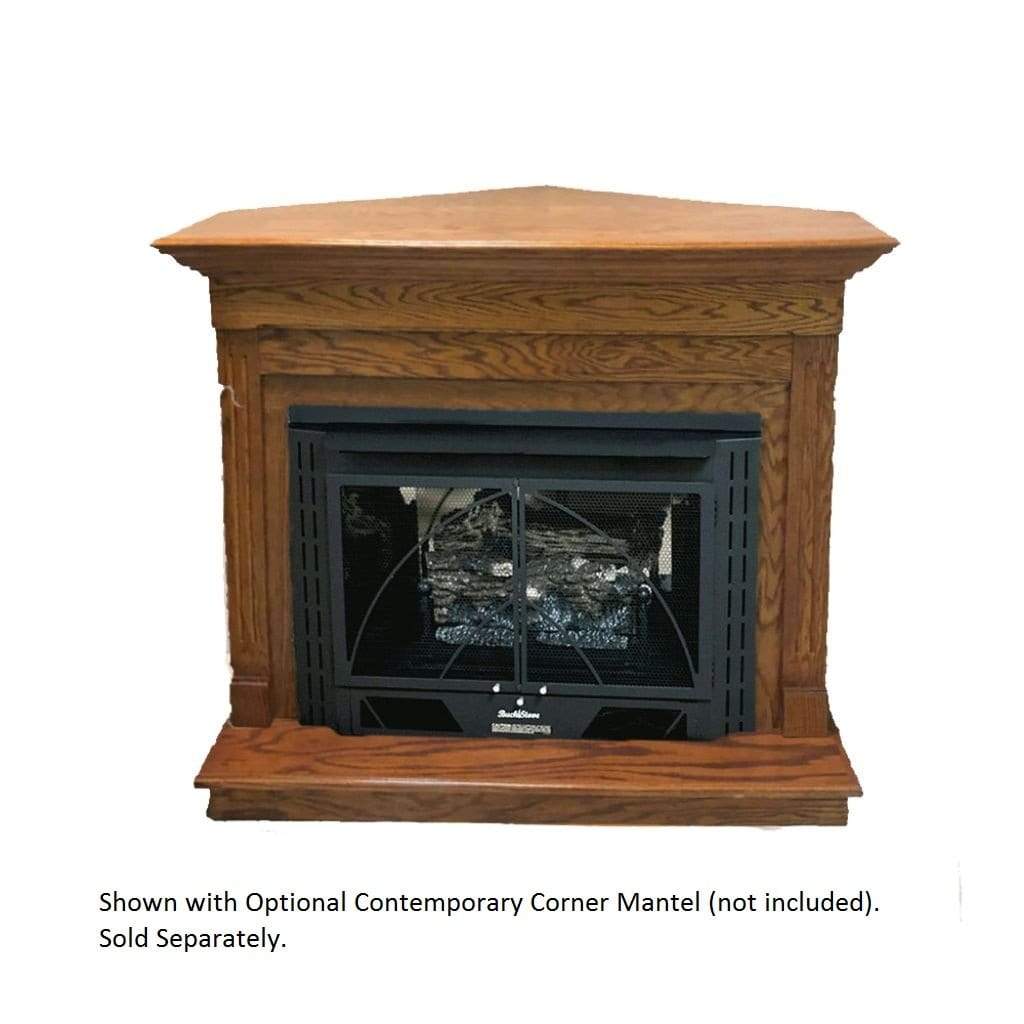 Buck Stove Model 34 Contemporary Vent Free Gas Stove With Blower